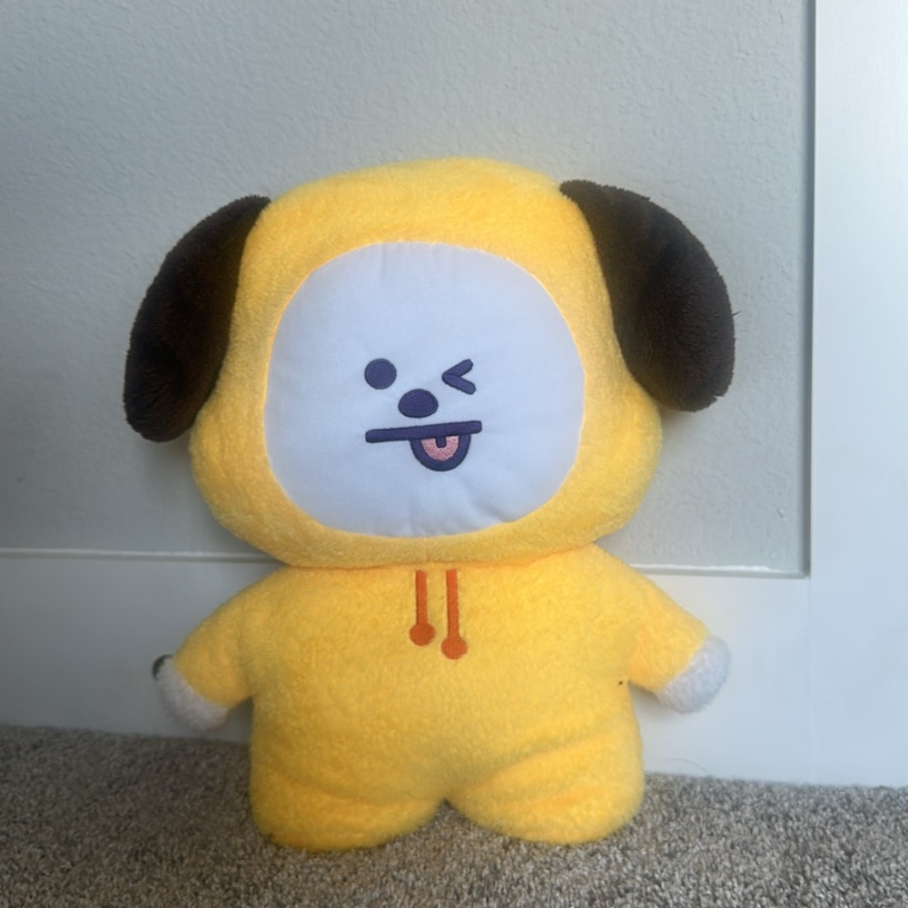 Yellow Plush Toy with Brown Ears